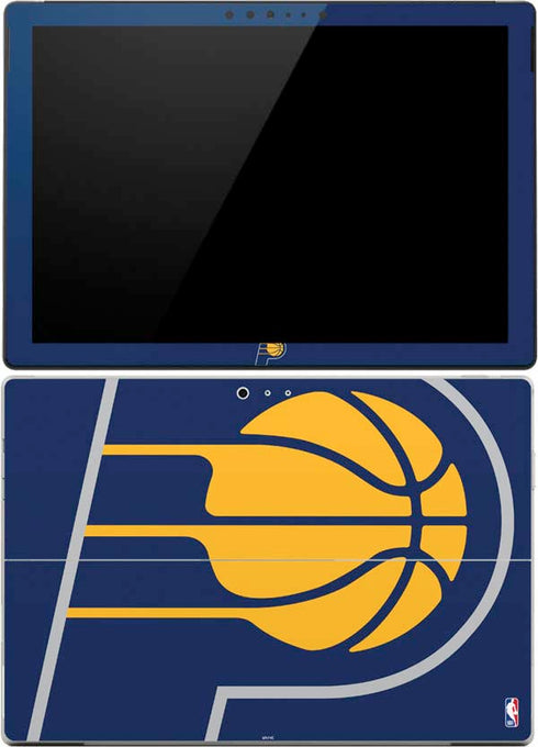 NBA Indiana Pacers Large Logo Surface Pro (2017) Skin