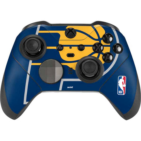 NBA Indiana Pacers Large Logo Xbox Elite Wireless Controller Series 2 Skin