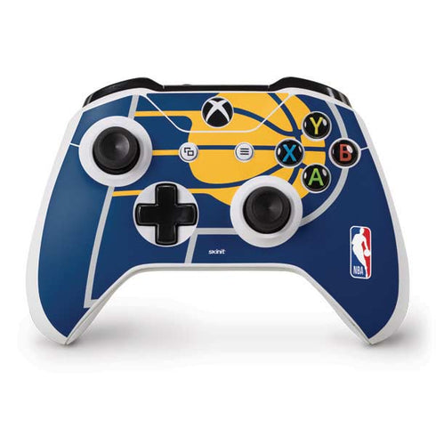 NBA Indiana Pacers Large Logo Xbox One S Controller Skin