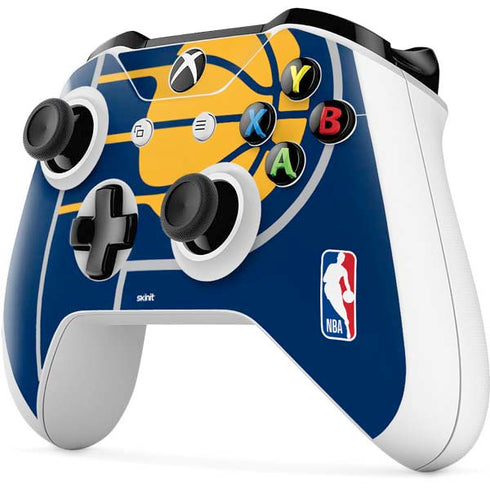 NBA Indiana Pacers Large Logo Xbox One S Controller Skin