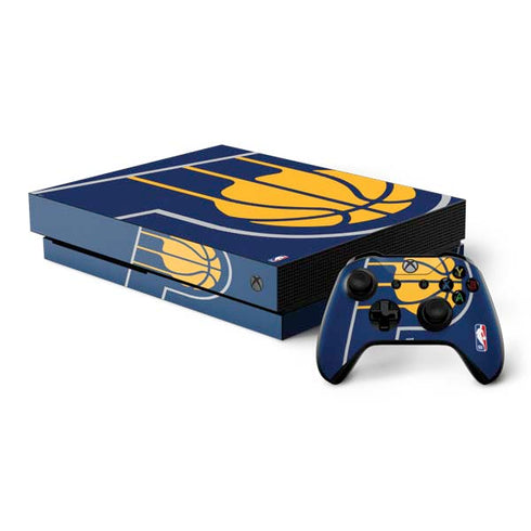 NBA Indiana Pacers Large Logo Xbox One X Bundle Skin