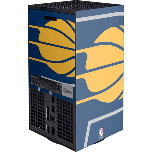 NBA Indiana Pacers Large Logo Xbox Series X Console Skin