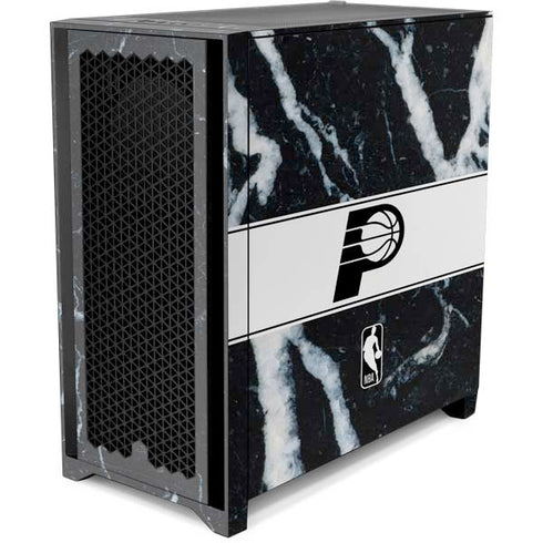 NBA Indiana Pacers Marble Corsair 4000D Tempered Glass Mid-Tower ATX Case Skin