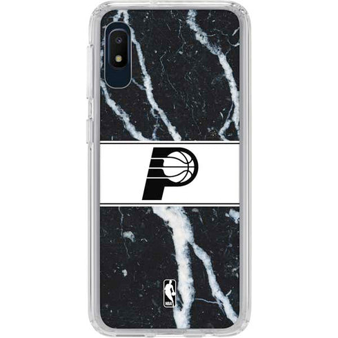 NBA Indiana Pacers Marble Galaxy A10e Clear Case