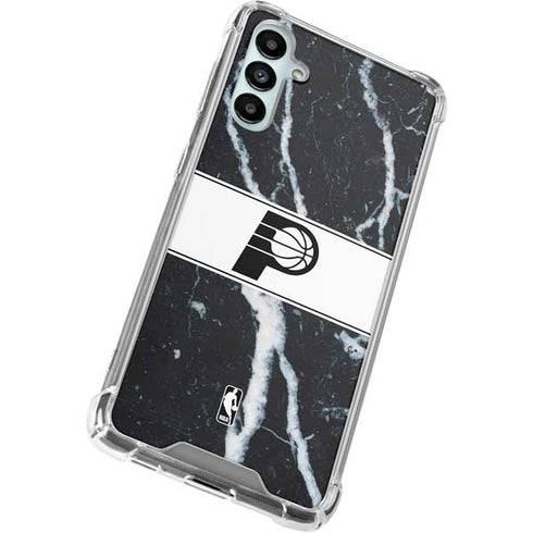 NBA Indiana Pacers Marble Galaxy A14 5G Clear Case