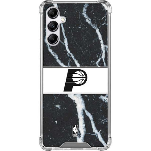 NBA Indiana Pacers Marble Galaxy A14 5G Clear Case