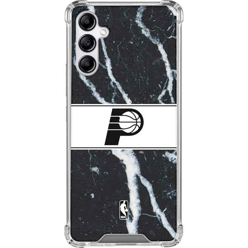 NBA Indiana Pacers Marble Galaxy A15 5G Clear Case