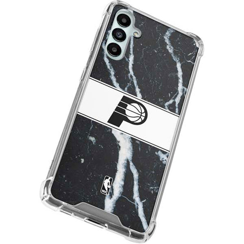 NBA Indiana Pacers Marble Galaxy A15 5G Clear Case