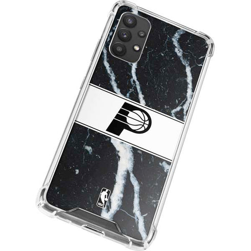 NBA Indiana Pacers Marble Galaxy A32 5G Clear Case