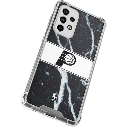 NBA Indiana Pacers Marble Galaxy A53 5G Clear Case