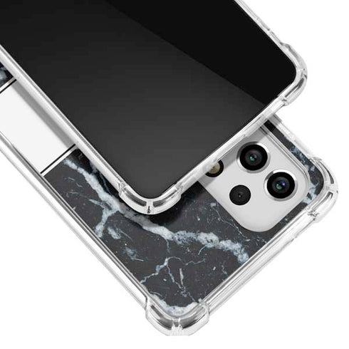 NBA Indiana Pacers Marble Galaxy A53 5G Clear Case