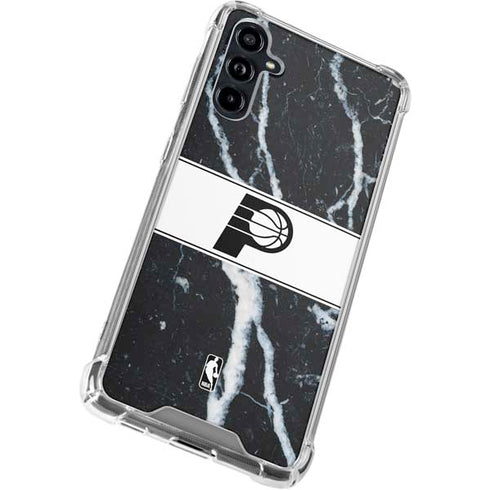 NBA Indiana Pacers Marble Galaxy A54 5G Clear Case