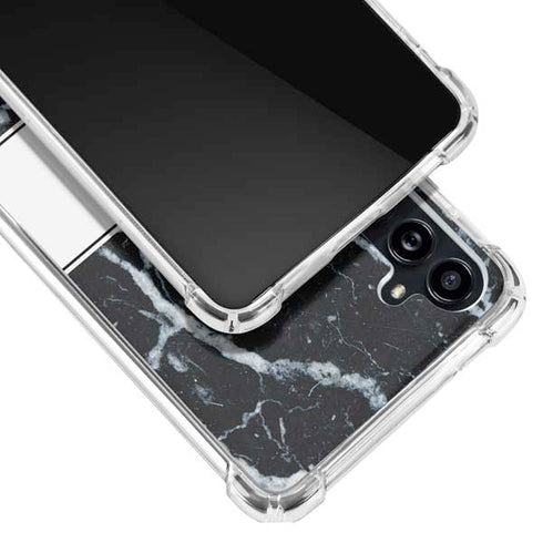 NBA Indiana Pacers Marble Galaxy A54 5G Clear Case