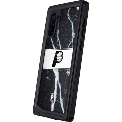 NBA Indiana Pacers Marble Galaxy Note 10 Waterproof Case