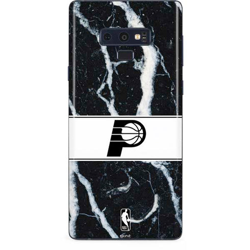NBA Indiana Pacers Marble Galaxy Note 9 Skin