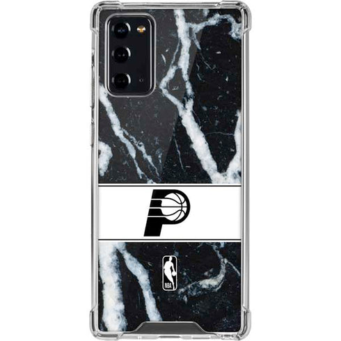 NBA Indiana Pacers Marble Galaxy Note20 5G Clear Case