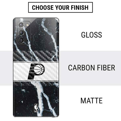 NBA Indiana Pacers Marble Galaxy Note20 5G Skin