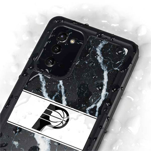 NBA Indiana Pacers Marble Galaxy Note20 5G Waterproof Case