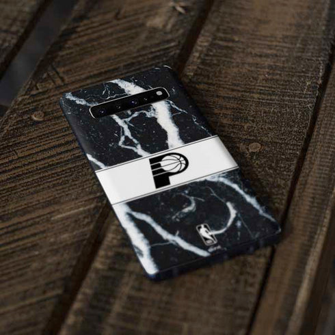 NBA Indiana Pacers Marble Galaxy S10 Plus Skin