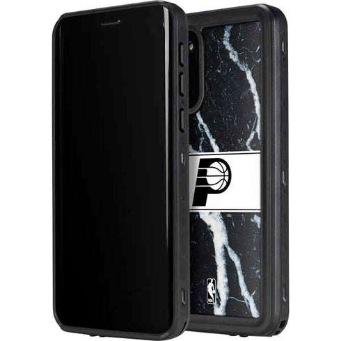 NBA Indiana Pacers Marble Galaxy S20 Plus Waterproof Case