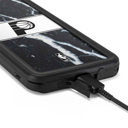NBA Indiana Pacers Marble Galaxy S20 Waterproof Case