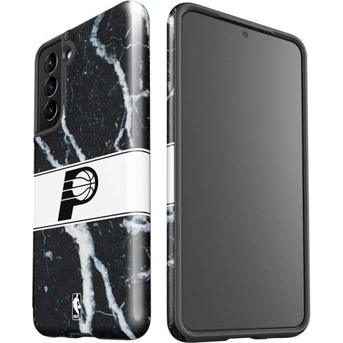 NBA Indiana Pacers Marble Galaxy S21 5G Pro Case