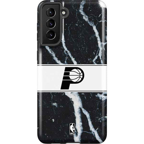 NBA Indiana Pacers Marble Galaxy S21 FE Pro Case