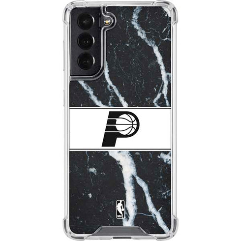 NBA Indiana Pacers Marble Galaxy S22 Clear Case