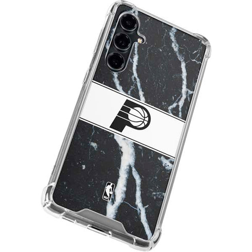 NBA Indiana Pacers Marble Galaxy S23 FE Clear Case