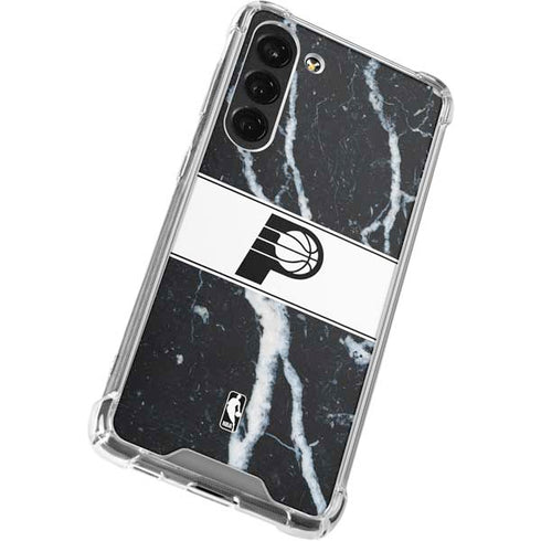 NBA Indiana Pacers Marble Galaxy S23 Plus Clear Case