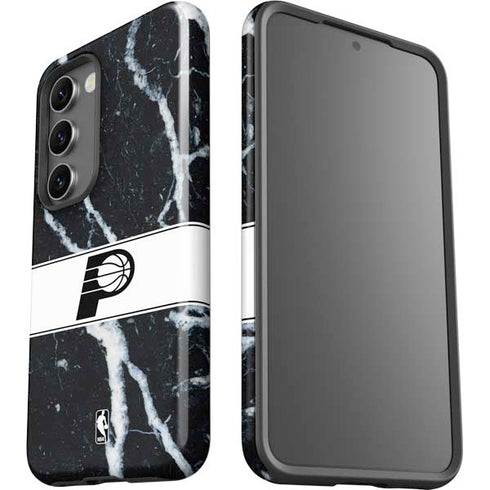 NBA Indiana Pacers Marble Galaxy S23 Plus Pro Case