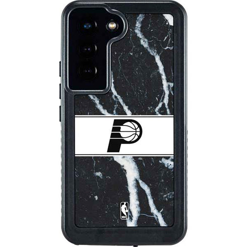 NBA Indiana Pacers Marble Galaxy S23 Waterproof Case