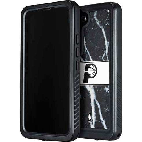 NBA Indiana Pacers Marble Galaxy S23 Waterproof Case