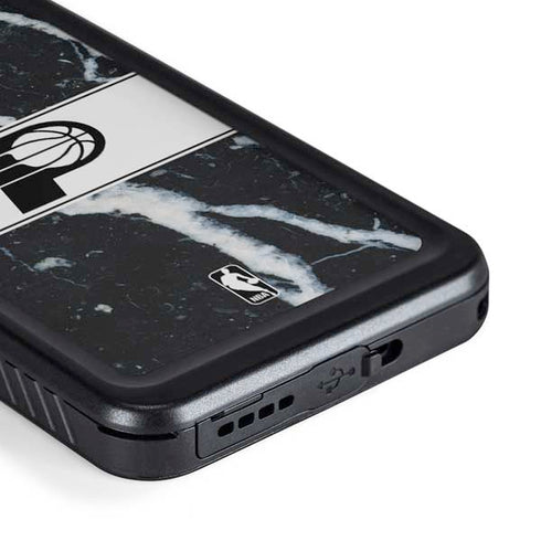 NBA Indiana Pacers Marble Galaxy S23 Waterproof Case