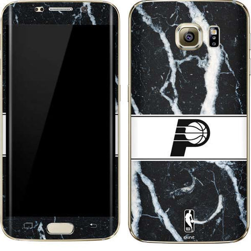 NBA Indiana Pacers Marble Galaxy S7 Edge Skin