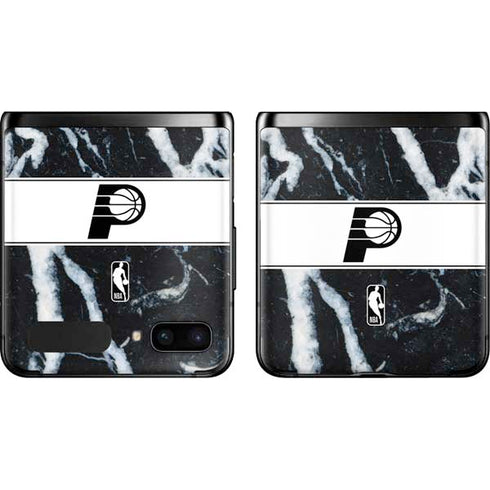 NBA Indiana Pacers Marble Galaxy Z Flip Skin