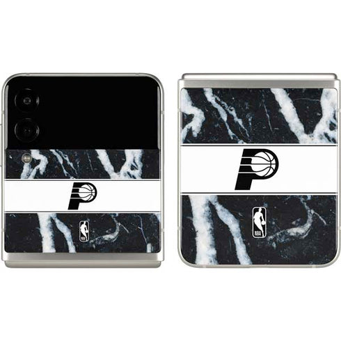 NBA Indiana Pacers Marble Galaxy Z Flip3 5G Skin