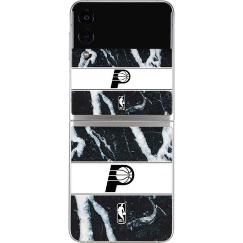 NBA Indiana Pacers Marble Galaxy Z Flip3 5G Skin