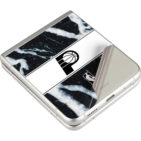 NBA Indiana Pacers Marble Galaxy Z Flip3 5G Skin