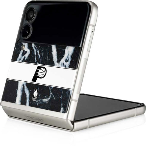 NBA Indiana Pacers Marble Galaxy Z Flip3 5G Skin