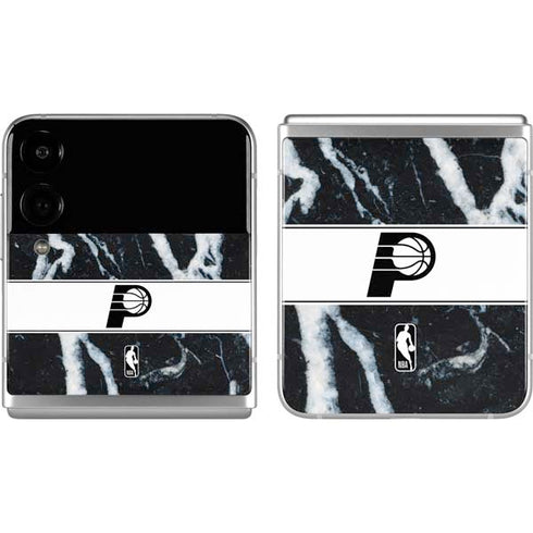 NBA Indiana Pacers Marble Galaxy Z Flip4 5G Skin