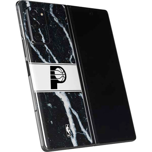 NBA Indiana Pacers Marble Galaxy Z Fold2 5G Skin