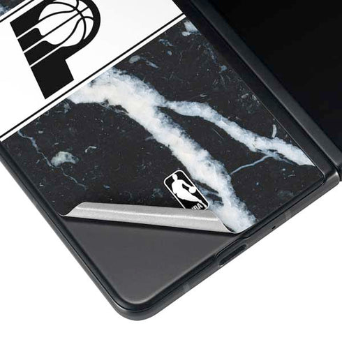 NBA Indiana Pacers Marble Galaxy Z Fold3 5G Skin
