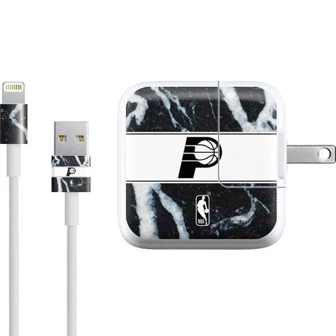 NBA Indiana Pacers Marble iPad Charger (10W USB) Skin