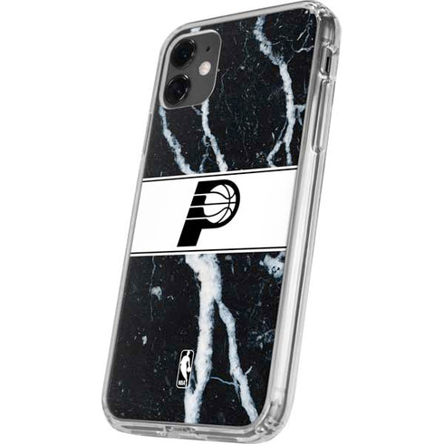 NBA Indiana Pacers Marble iPhone 11 Clear Case