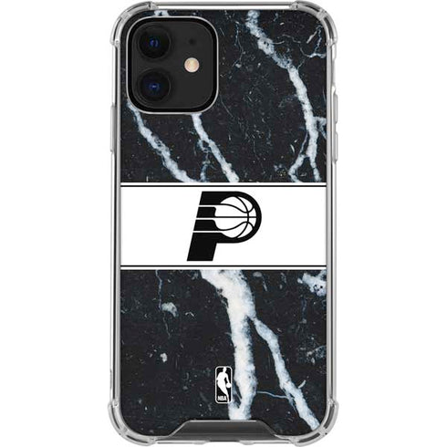 NBA Indiana Pacers Marble iPhone 12 Mini Clear Case