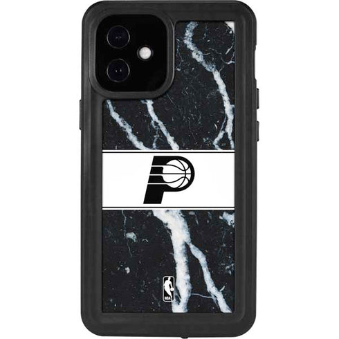 NBA Indiana Pacers Marble iPhone 12 Mini Waterproof Case