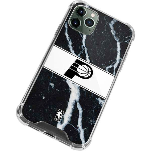 NBA Indiana Pacers Marble iPhone 12 Pro Clear Case