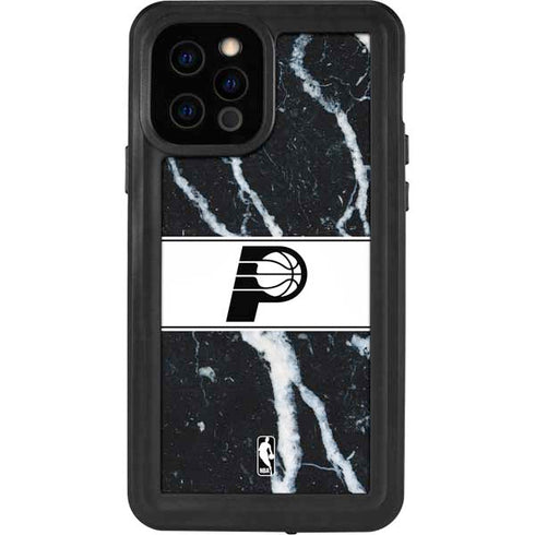 NBA Indiana Pacers Marble iPhone 12 Pro Waterproof Case