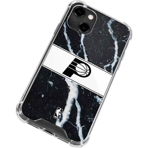NBA Indiana Pacers Marble iPhone 13 Clear Case